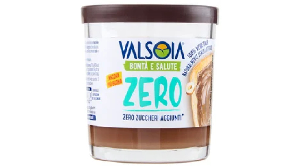 Valsoia Bontà e Salute la Crema alle Nocciole e Cacao Zero Zuccheri Aggiunti* 200 g