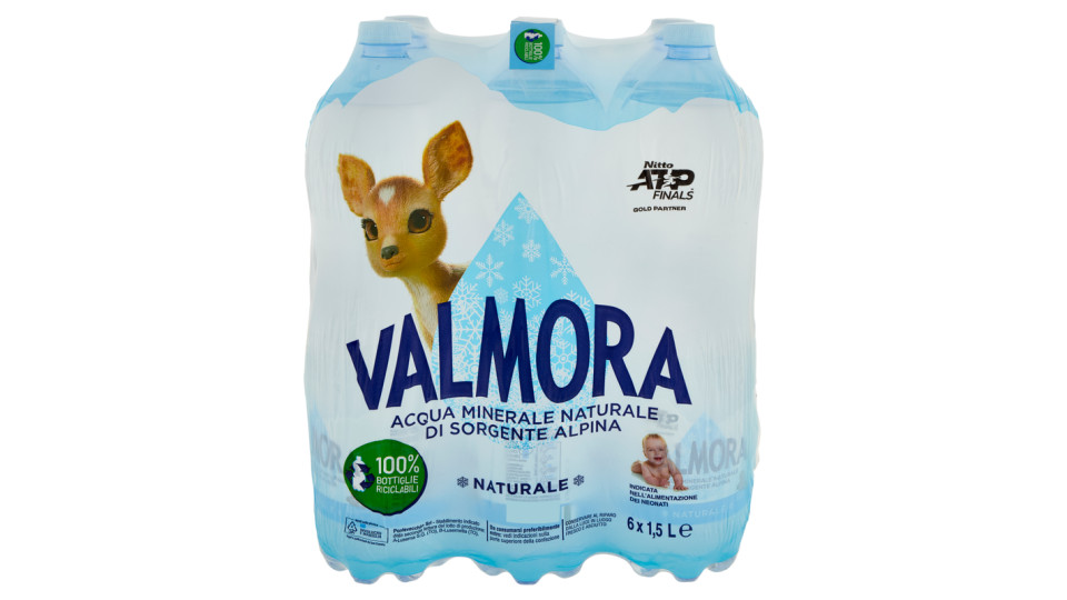Valmora Sorgente Alpina Naturale 6 x 1,5 L