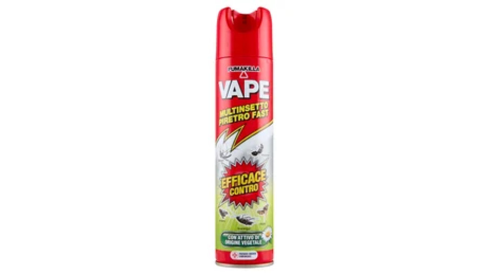 Vape Multinsetto Piretro Fast 400 ml