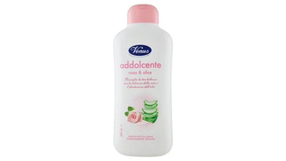 Venus Bagno Doccia Crema addolcente rosa & aloe 650 mL