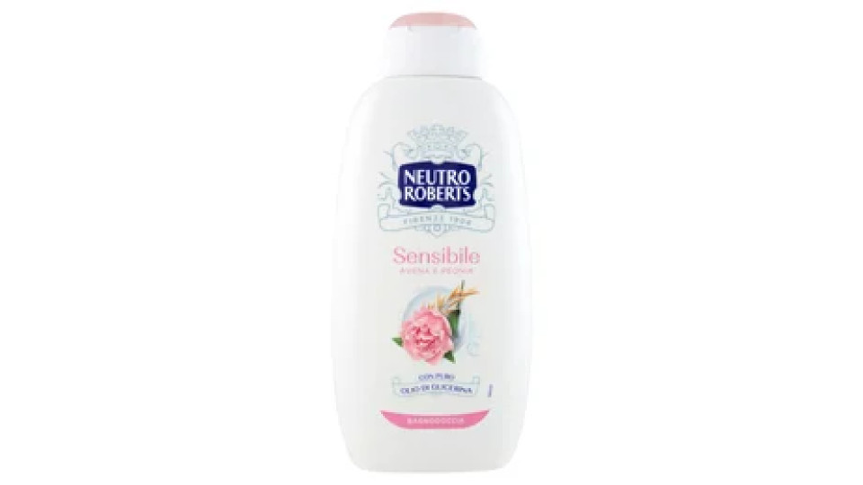 Neutro Roberts Sensibile Avena e Peonia Bagnodoccia 600 ml