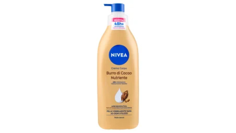 Nivea Crema Corpo Burro di Cacao Nutriente Pelle secca 400 ml