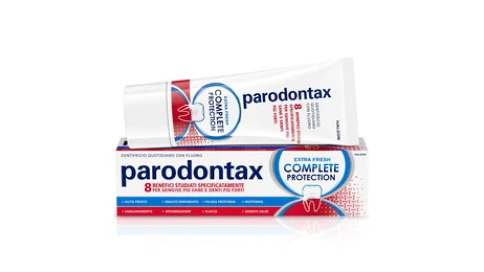 Parodontax Complete Protection Original, Dentifricio Denti e Gengive Sane, 75ml