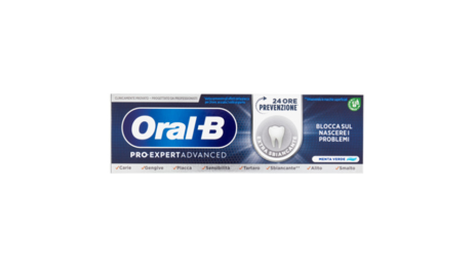 Oral-B Dentifricio Pro-Expert Advanced Extra Sbiancante 75 ml