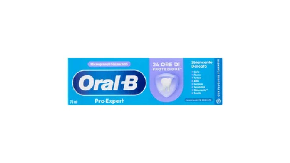 Oral-B Pro-Expert Dentifricio Sbiancante Delicato 75 ml