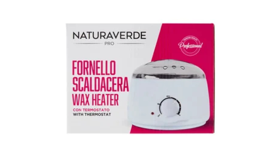Naturaverde Pro Fornello Scaldacera con Termostato