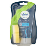 Veet Men Crema Depilatoria Sotto la Doccia Petto e Corpo Pelli Sensibili 150 ml