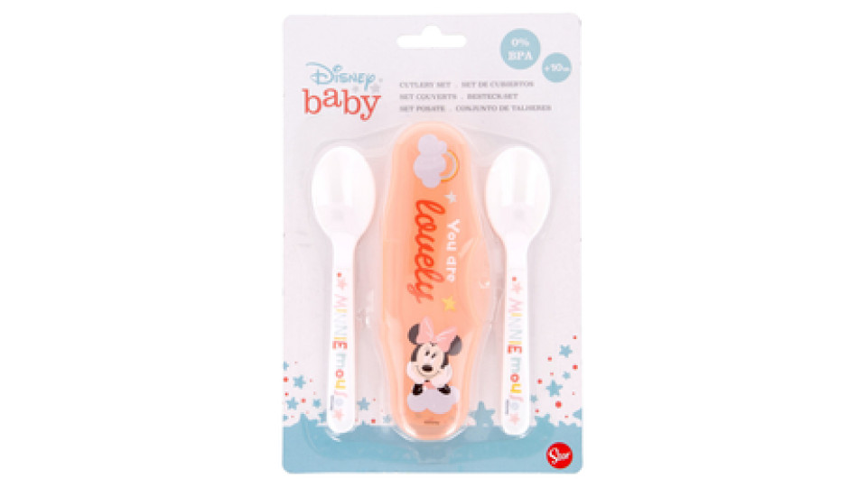 Stor Cutlery set Set di posate per bambini Arancione, Bianco Plastica