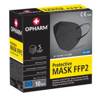 Opharm 10 mascherine FFP2 Nere