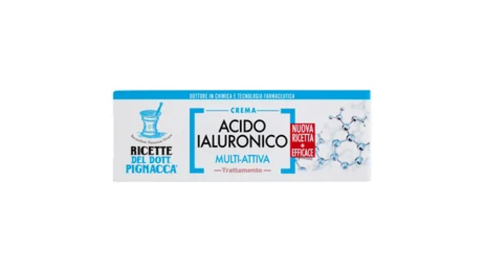 Ricette del Dott. Pignacca Trattamento Acido Ialuronico Crema Multi-Attiva 50 ml