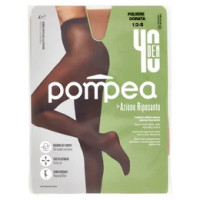 pompea Azione Riposante Collant velato opaco azione riposante 40 Den 1/2-S Polvere Dorata