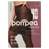 pompea Comfort Size Collant velato opaco comfort size 40 Den XL Nero