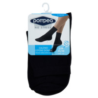 pompea Fitness Calzino Cotone Donna taglia S/M 35/38 Nero