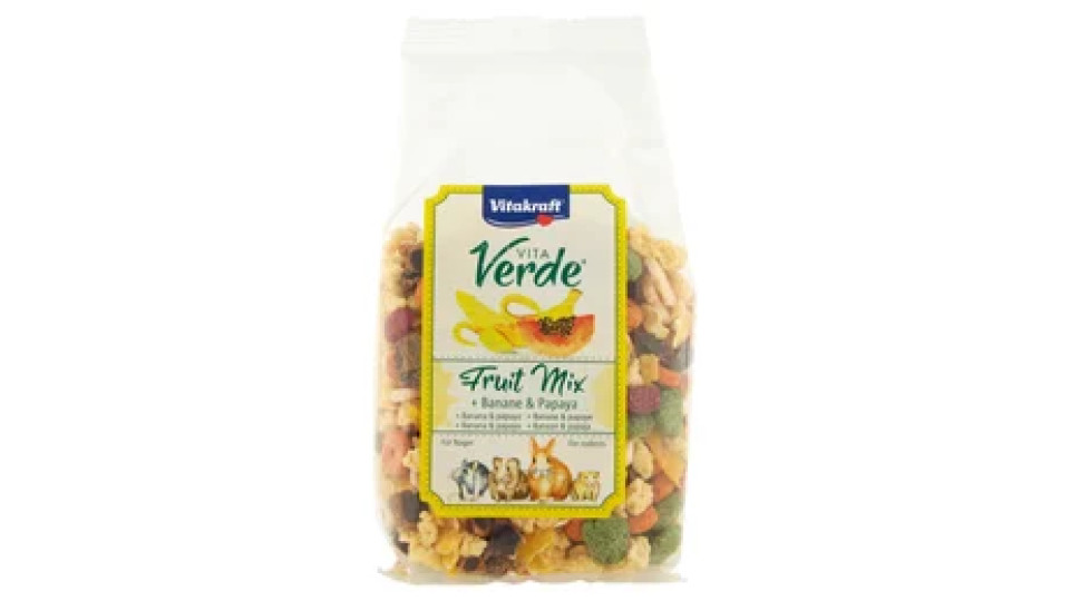 Vitakraft Vita Verde Fruit Mix + Banane & Papaya for rodents 200 g
