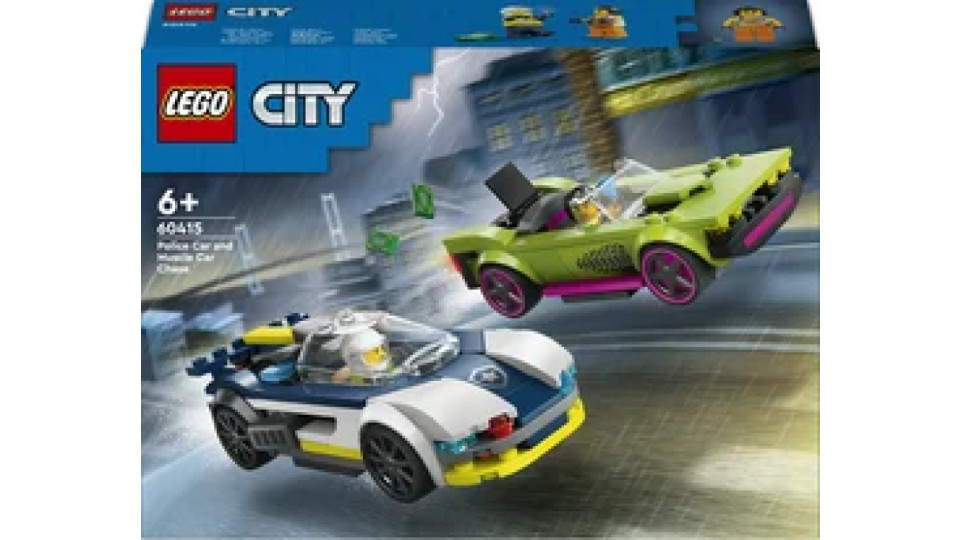 LEGO City Inseguimento della macchina da corsa