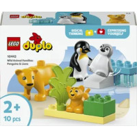 LEGO DUPLO Famiglie di animali: pinguini e leoni