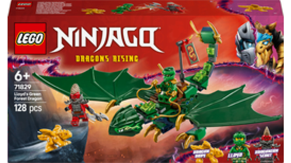 LEGO NINJAGO Drago della foresta verde di Lloyd