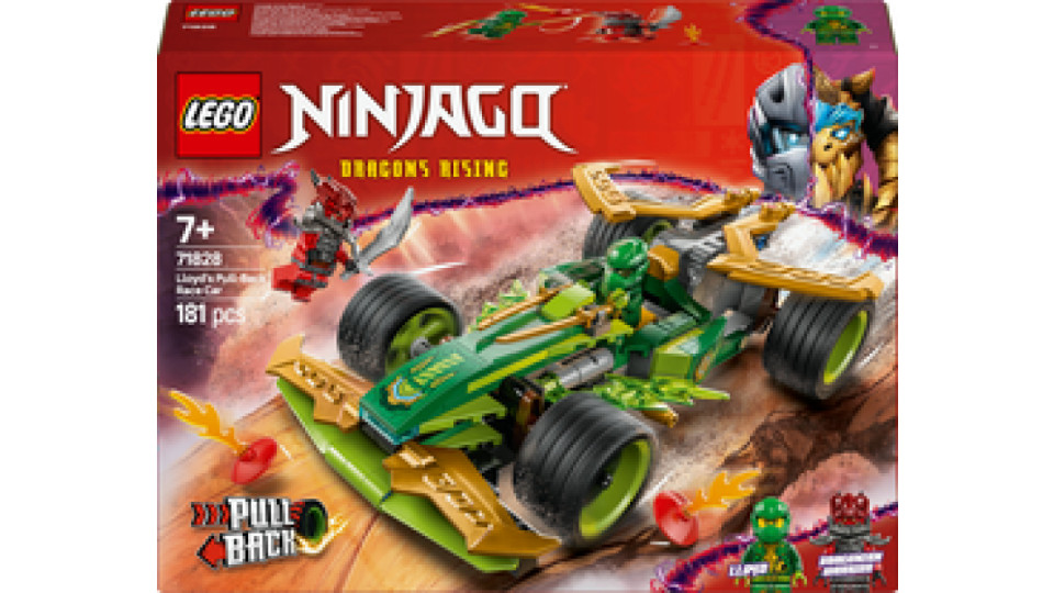 LEGO NINJAGO Racer pull-back di Lloyd