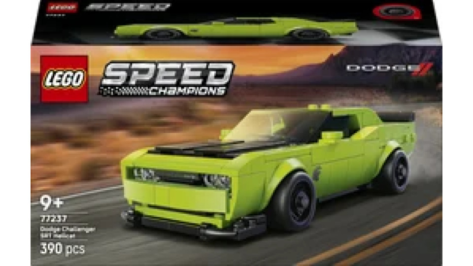 LEGO Speed Champions Sports Car Dodge Challenger SRT Hellcat