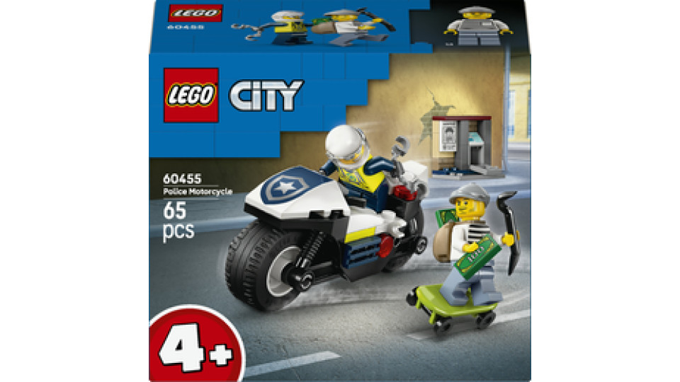 LEGO City Inseguimento della moto della Polizia