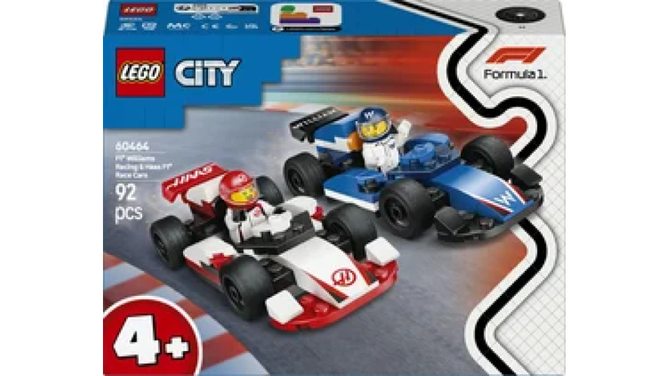 LEGO City Monoposto Williams Racing e Haas F1®