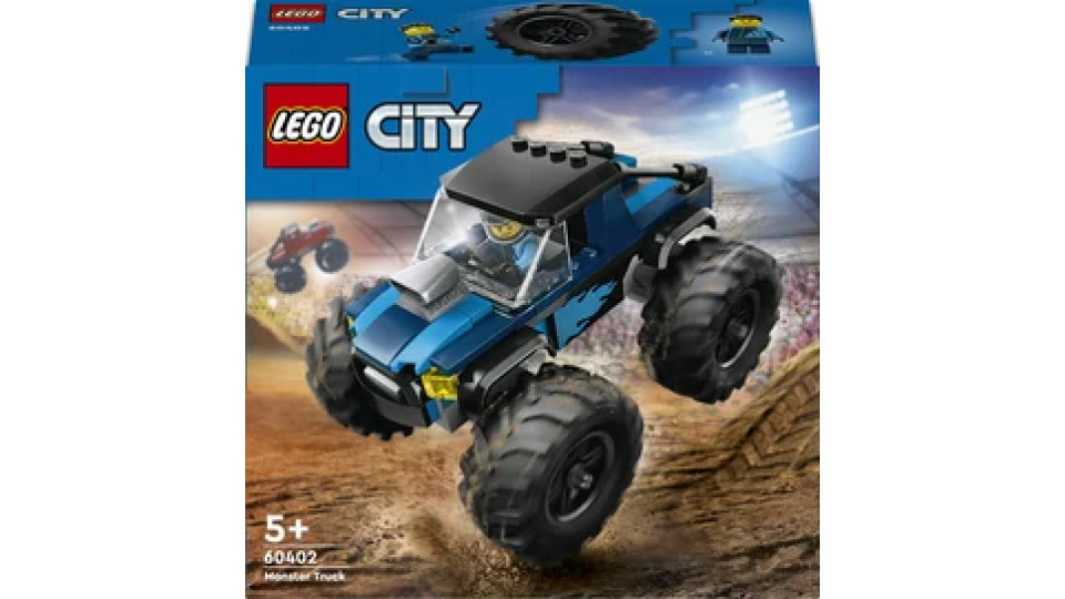 LEGO City Monster Truck blu