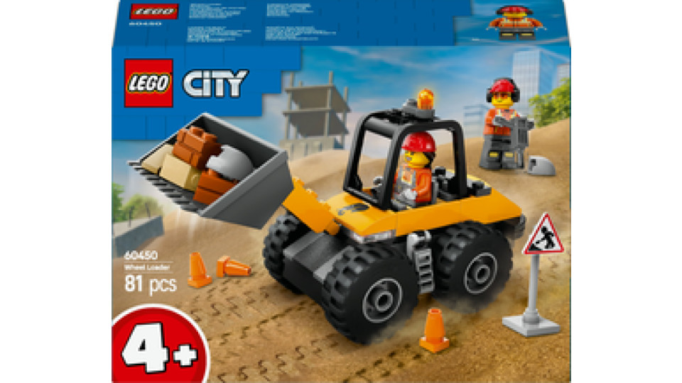 LEGO City Pala gommata gialla