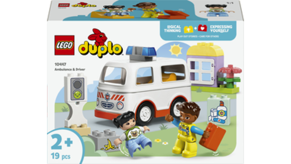 LEGO DUPLO Ambulanza e autista
