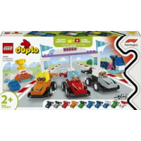LEGO DUPLO Auto da corsa e piloti Team F1®