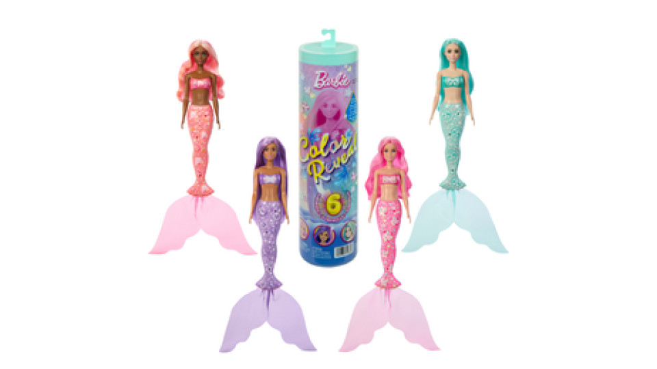 Barbie Color Reveal JMW61 bambola