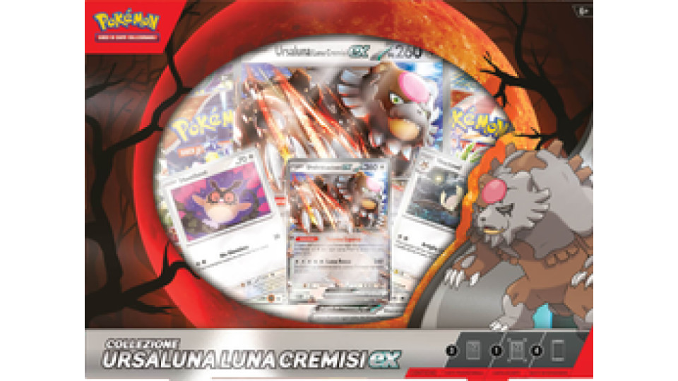 Game Vision Pokemon EX Box Ursaluna Luna Cremisi EX (IT)