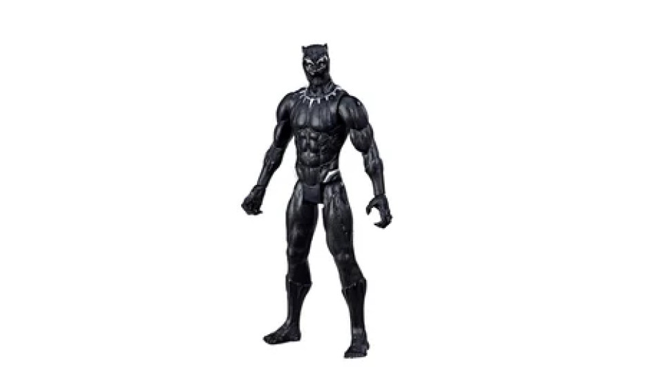 Marvel Avengers , Titan Hero Black Panther, action figure 30 cm