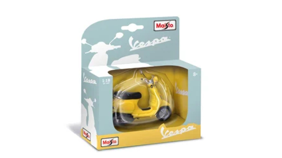 Maisto Moto Vespa 1:18