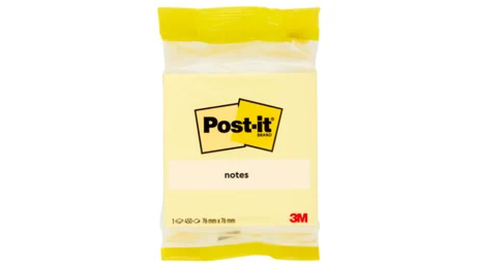 Post-it® Cubo di foglietti - Canary Yellow - 76 mm x 76 mm - 450 fogli