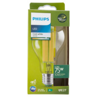 Philips Led Ultra Efficient sfera filamento 75W E27 4000K