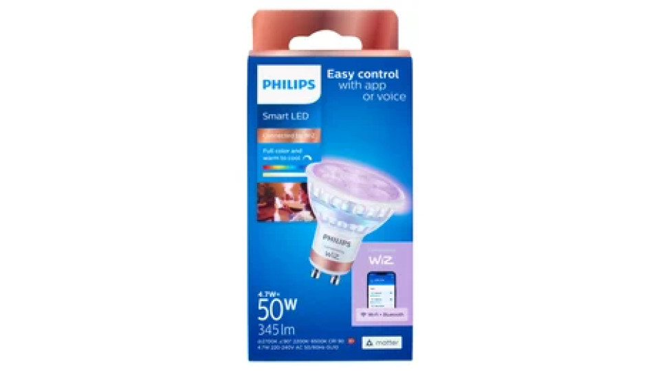 Philips Smart COLOR Faretto 50W GU10