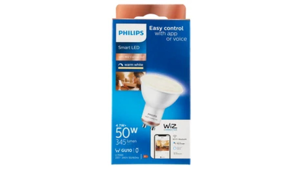 Philips Smart DIM Faretto 50W GU10