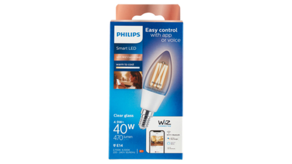 Philips Smart TW Candela Filamento 40W E14
