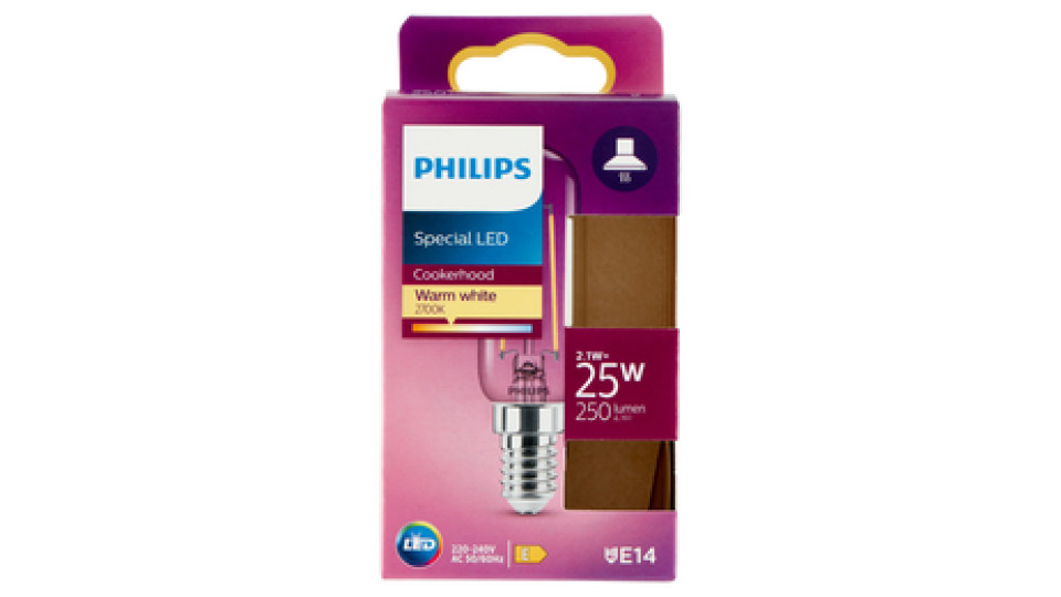 Philips Special Led T25 25W E14 2700K non dim