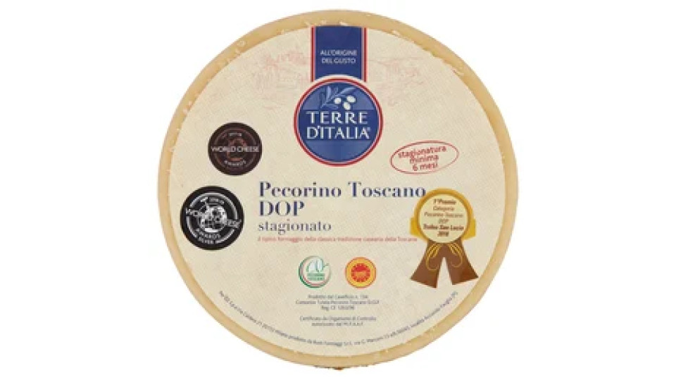 Terre d'Italia Pecorino Toscano DOP stagionato