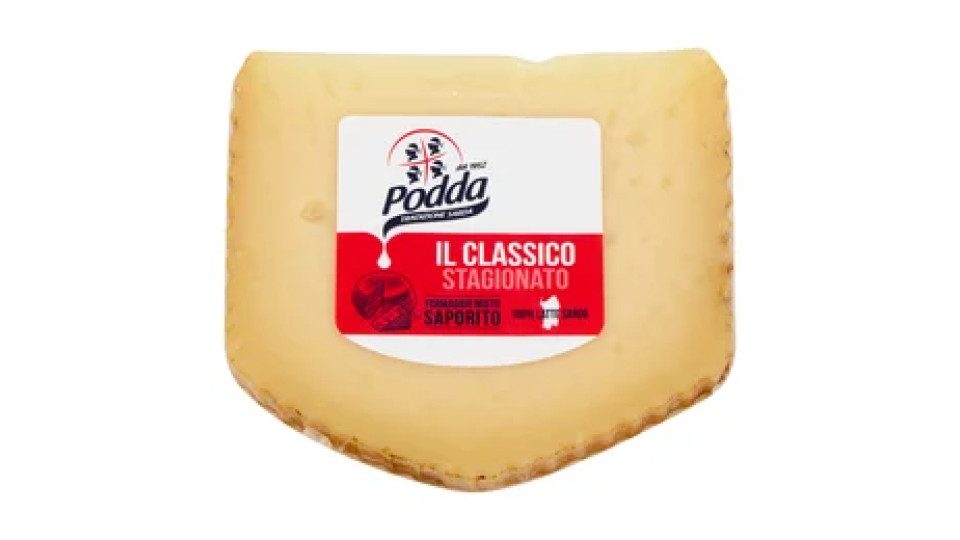 Podda il Classico Stagionato Formaggio Misto Saporito 0.200 kg
