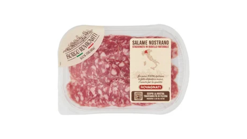 Rovagnati Salame Nostrano Stagionato in Budello Naturale 90 g