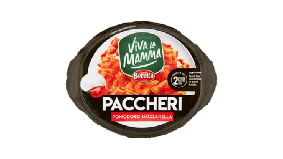 VIVA LA MAMMA PACCHERI POMODORO MOZZARELLA 220g