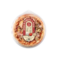 Pizza con Prosciutto e Funghi