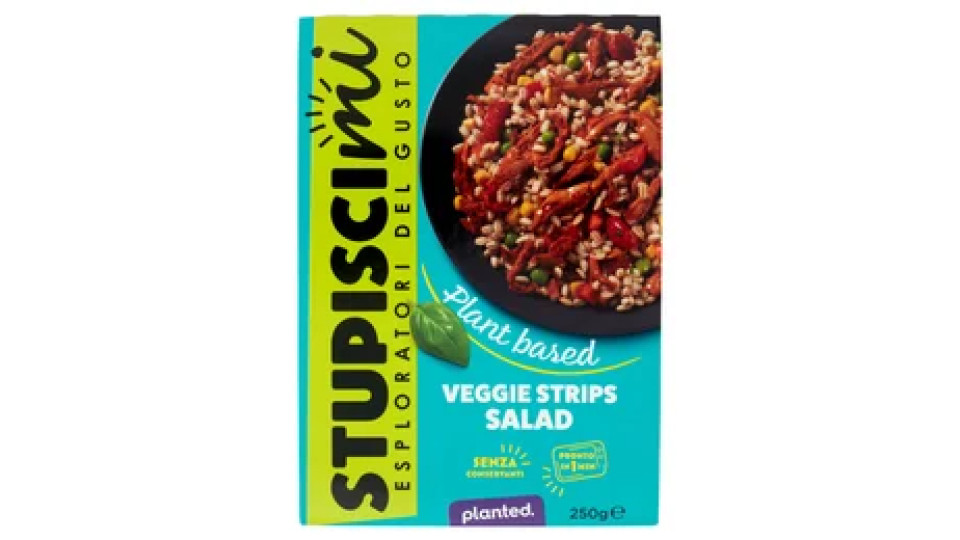 planted. Stupiscimi Veggie Strips Salad 250 g