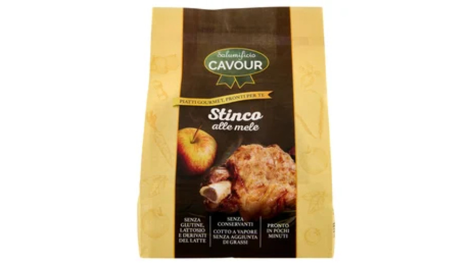 Salumificio Cavour Piatti Gourmet, Pronti per Te Stinco alle mele 650 g