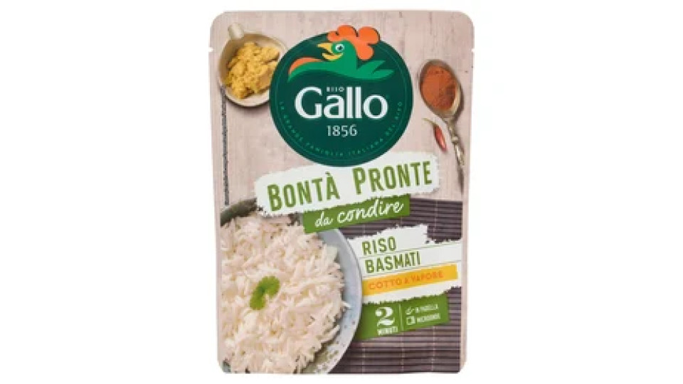 Riso Gallo Bontà Pronte da condire Riso Basmati 250 g