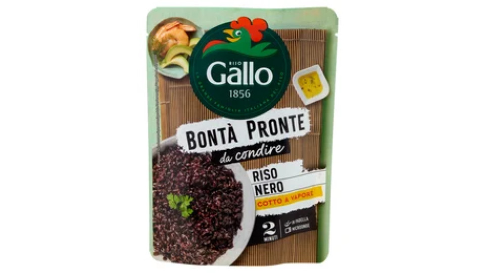 Riso Gallo Bontà Pronte da condire Riso Nero 250 g