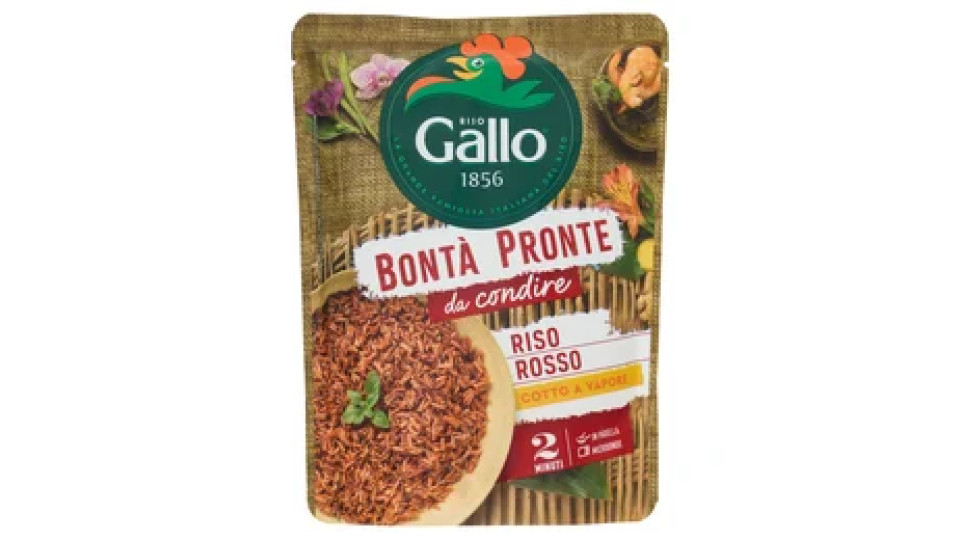 Riso Gallo Bontà Pronte da condire Riso Rosso 220 g