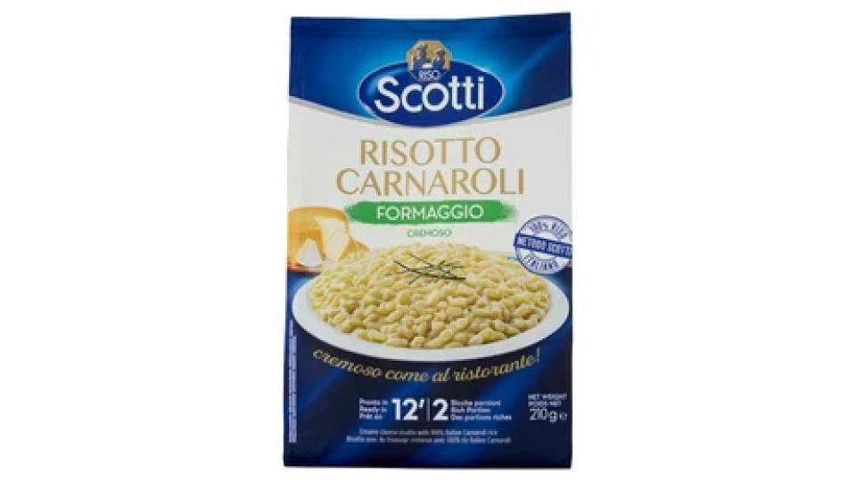 Riso Scotti Risotto Carnaroli Formaggio Cremoso 210 g